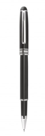 PENNA ROLLER NERA - CROMATA d=12 mm