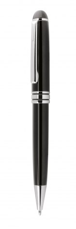 PENNA A SFERA NERA - CROMATA d=13,5 mm