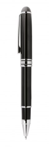 PENNA ROLLER NERA - CROMATA d=13,5 mm
