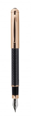 ROSÉ CARBON FIBER FOUNTAIN PEN