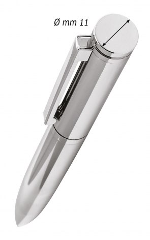 GLOSSY CHROME FLAT ROLLER