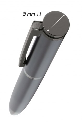 PENNA PIATTA - NERO OPACO + FINITURE GUN