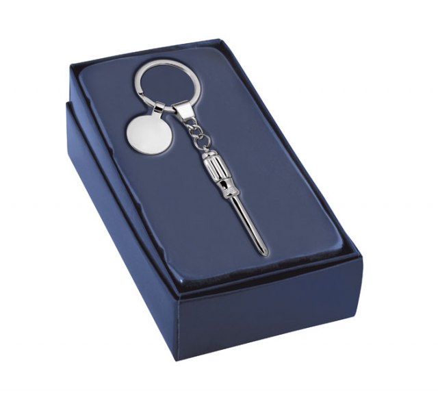 KEY CHAIN STAR SCREWDRIVER WITH TOKEN