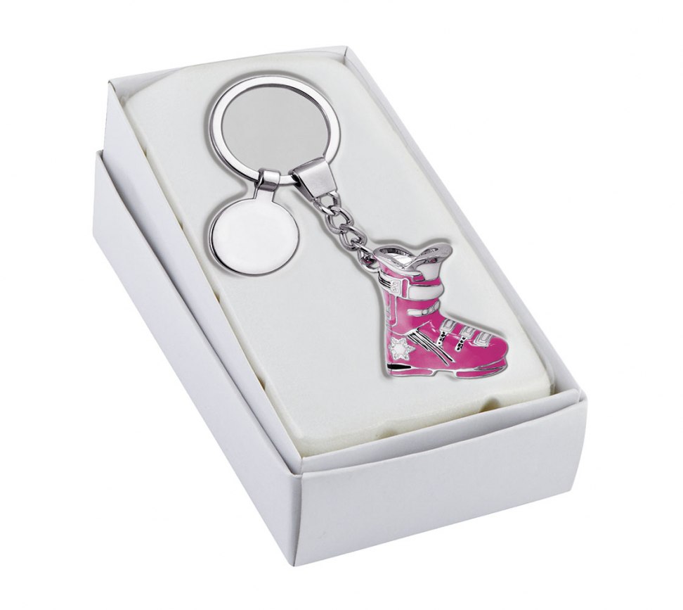 PORTACHIAVI SCARPONE SCI COLOR MAGENTA