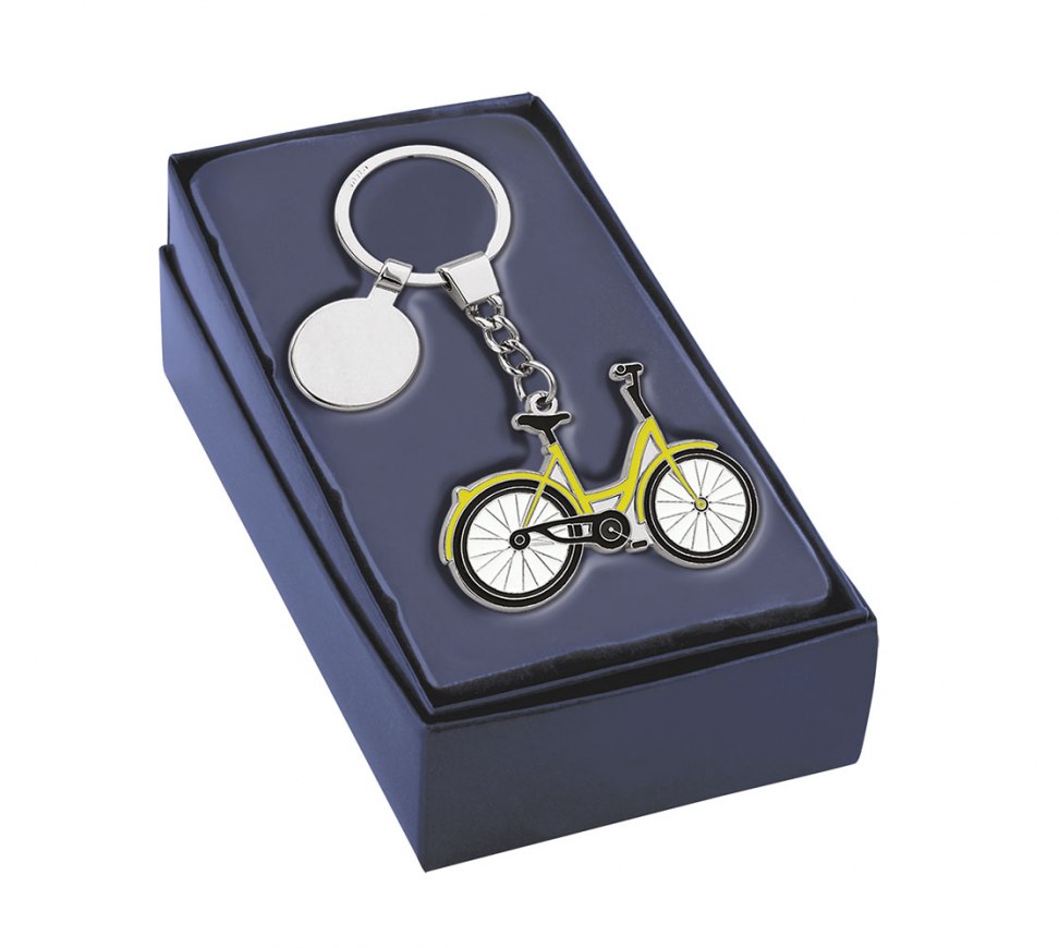 PORTACHIAVI BICICLETTA CON GETTONE