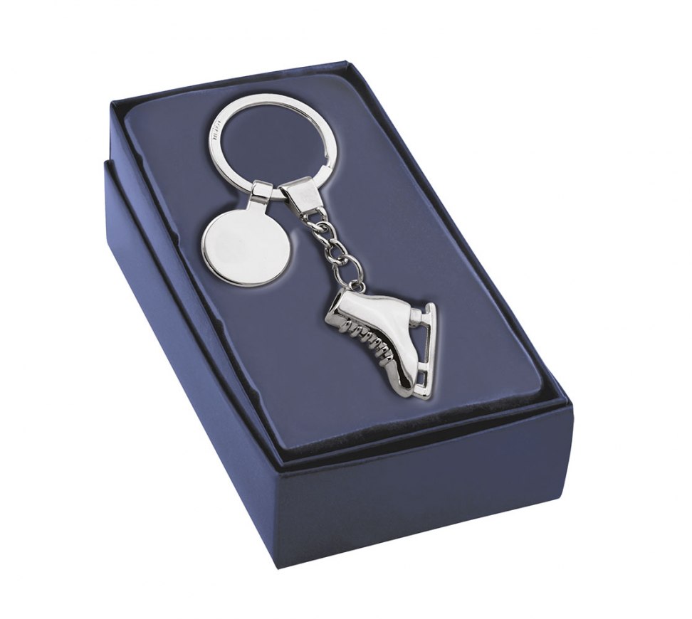 PORTACHIAVI PATTINI GHIACCIO CON GETTONE