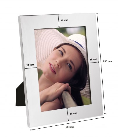 PORTAFOTO METALLO LUCIDO foto 10X15 cm