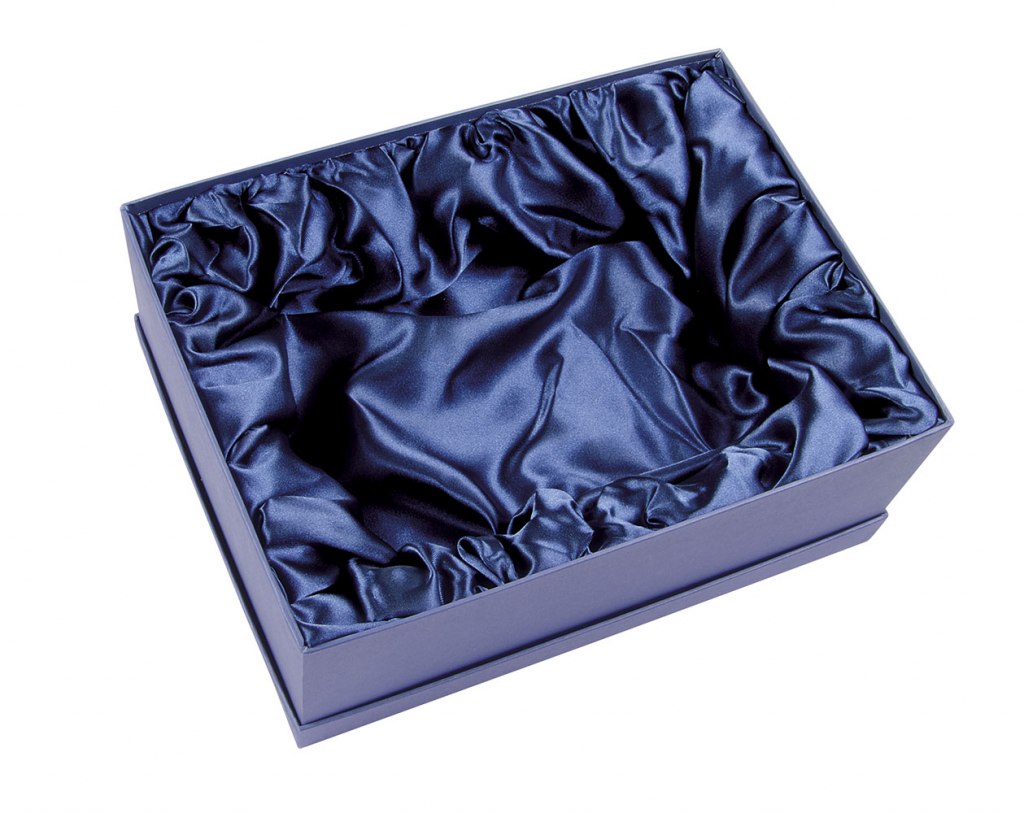 Scatola Blu Raso Blu 255X190X87 Mm