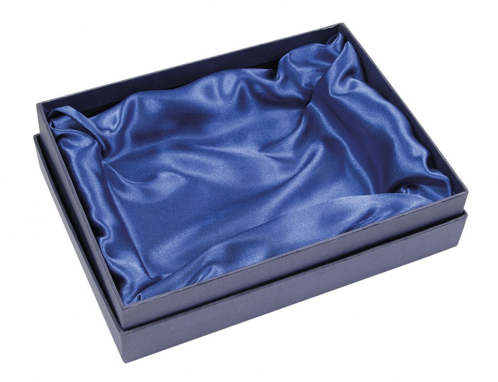 Scatola Blu Raso Blu 270X220X45 Mm