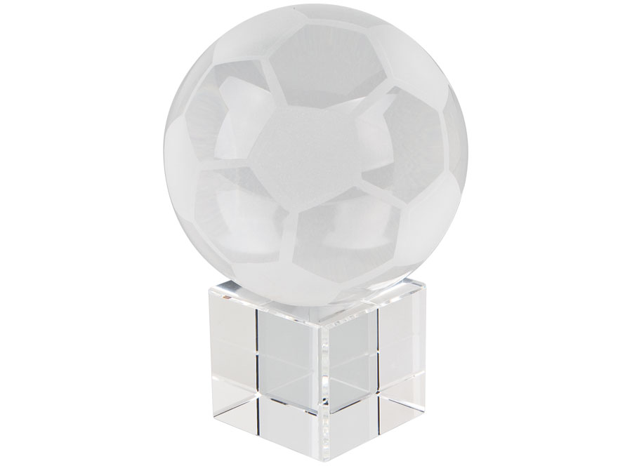 Sfera Football Con Base In Vetro D. Mm80