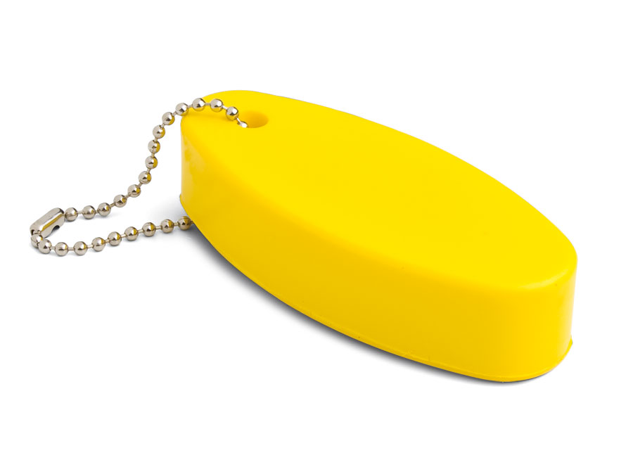 Portachiavi Galleggiante Giallo