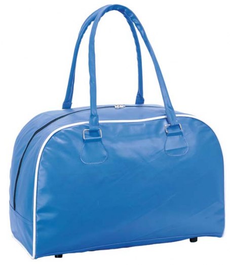 Borsa Sport Vintage Pvc Blu