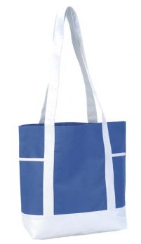 Borsa Shopper Spiaggia Blu Outlet