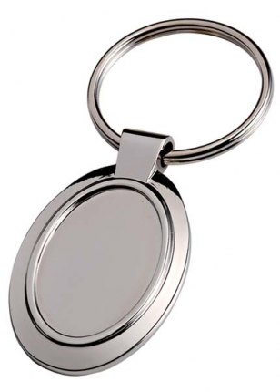 Portachiavi Incavo Ovale - 22X34 Mm