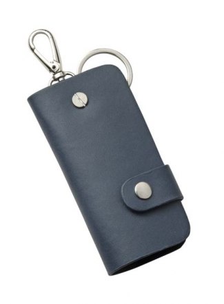 Portachiavi Pelle Blue - No Box