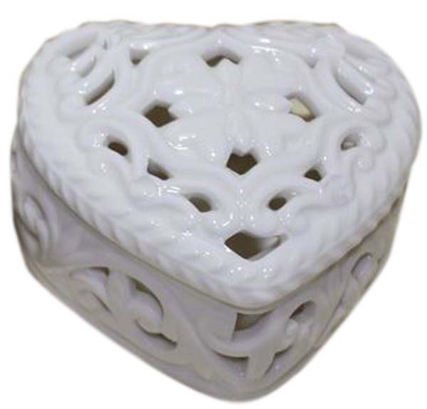 Scatola Cuore Porcellana Outlet