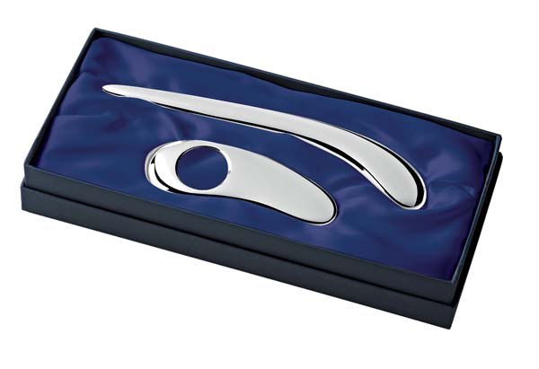 Set (2Pz) Tagliacarte & Lente