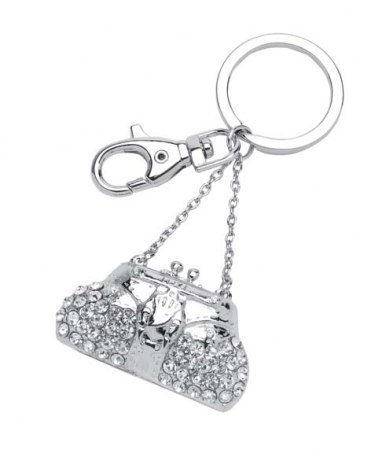 Portachiavi "Borsa Con Strass" - No Box