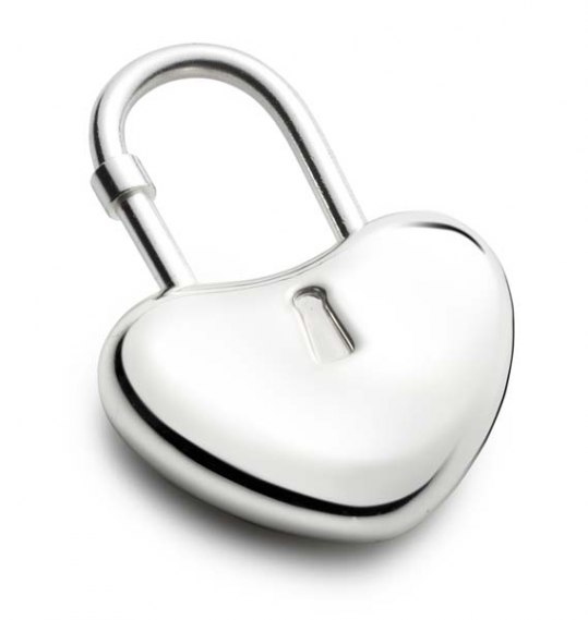Portachiavi "Lucchetto Cuore"