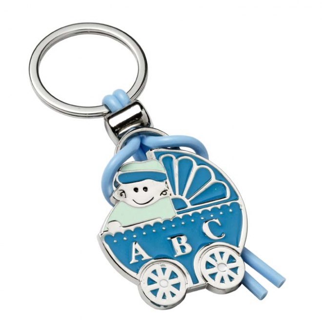 Portachiavi Carroz.blu No Box Outlet