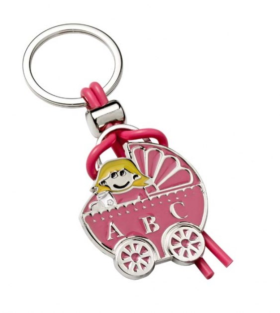 Portachiavi Carroz.rosa No Box Outlet