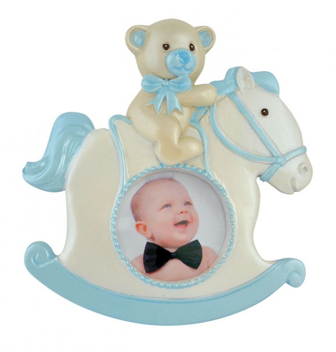 Portafoto Cavallino Azzurro Outlet