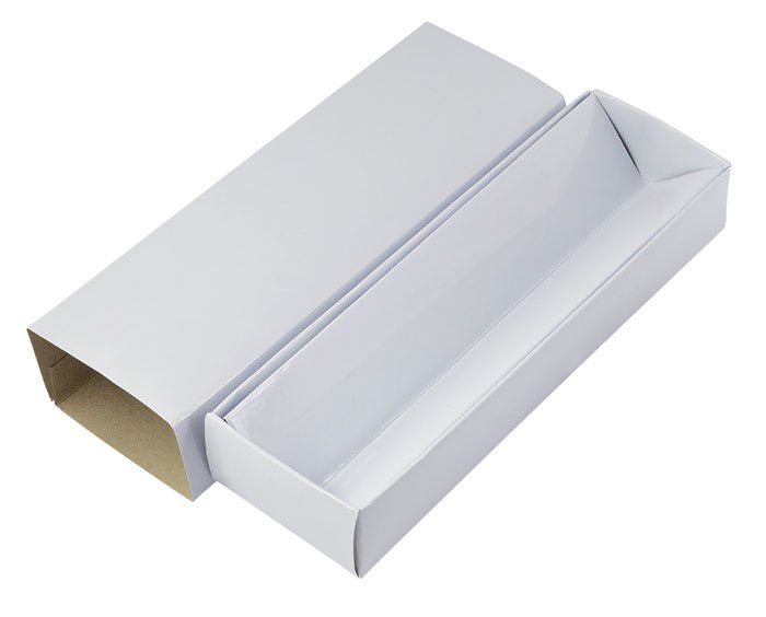 Box Cartoncino Bianco 18X5.5X3Cm -No Pen