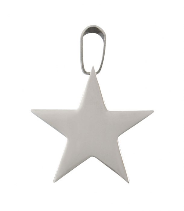 Pendente Acciaio Stella