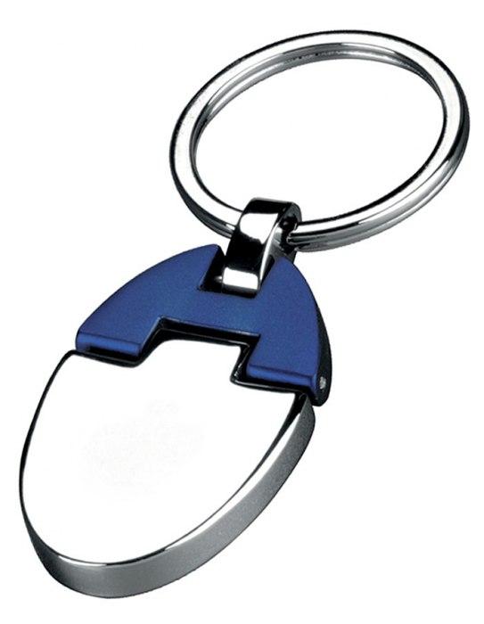 P/Chiavi Cromato Lucido/Blu