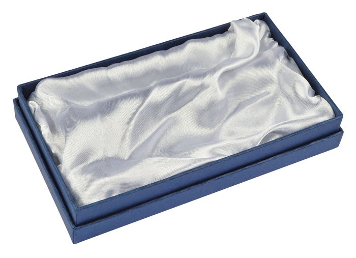 Box Cartoncino Blu - Satin Bianco -Vuoto