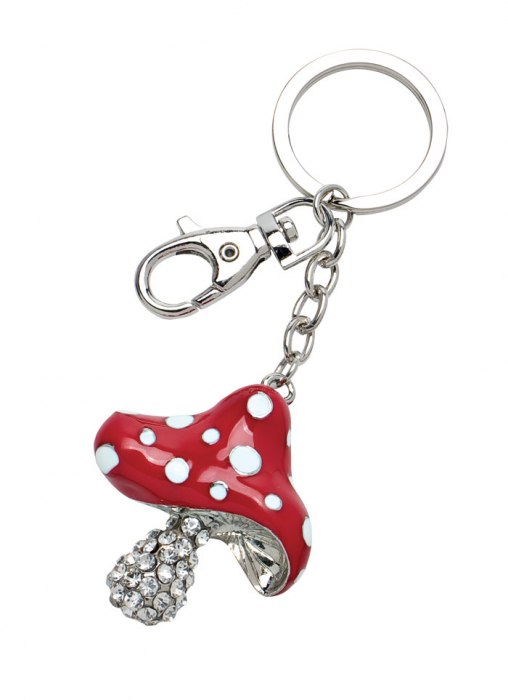 Portachiavi Fungo Rosso-No Box Outlet