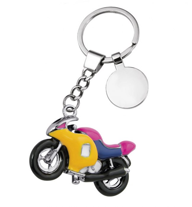 Portachiavi "Moto Colorata"
