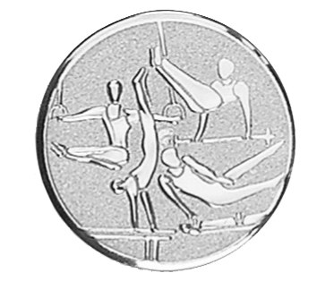 Piastrina Ginnastica Maschile D=25Mm