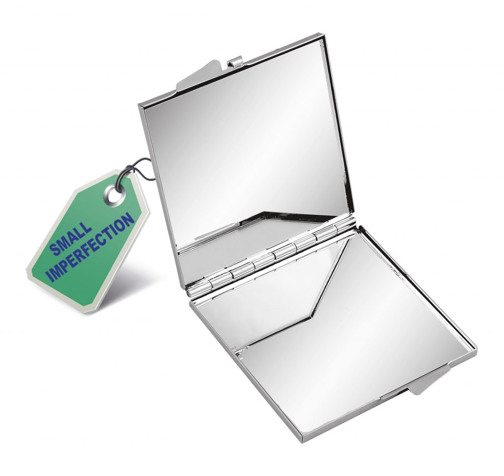 Specchietto Quadrato Mm 60X60 - Defect.