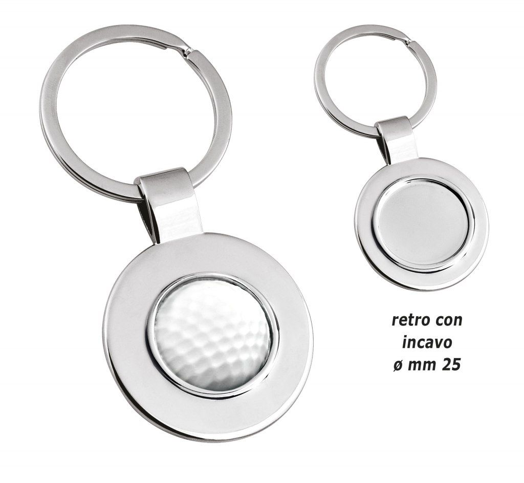 Portachiavi - Golf - Con Incavo