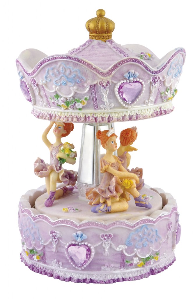 Giostra Ballerine Viola - H=160 Mm