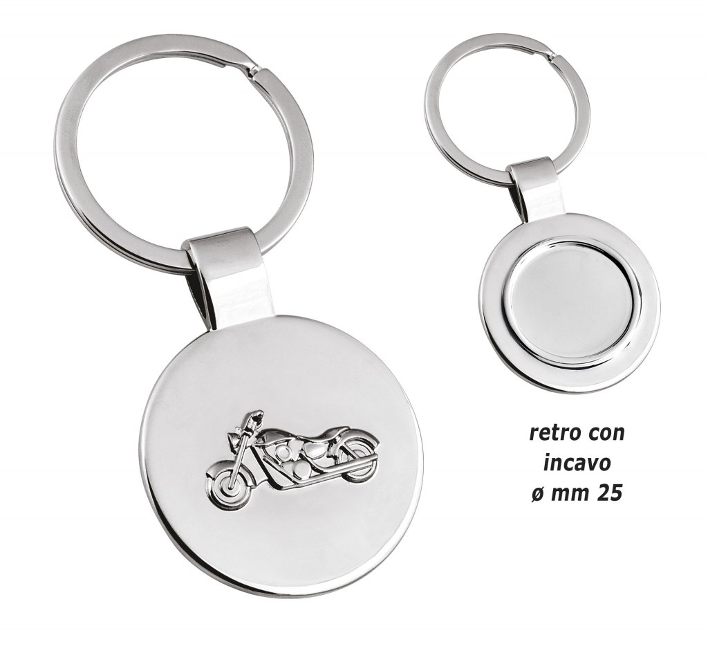 Portachiavi Moto Harley's Con Incavo