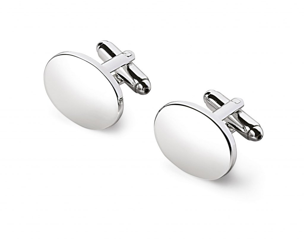 Set Gemelli Oval-15X18Mm In Standard Box