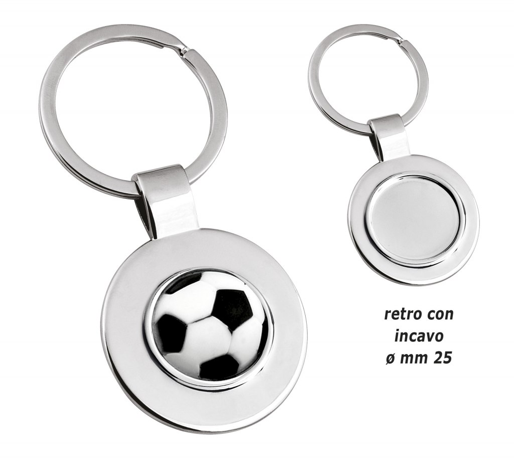Portachiavi - Football - Con Incavo