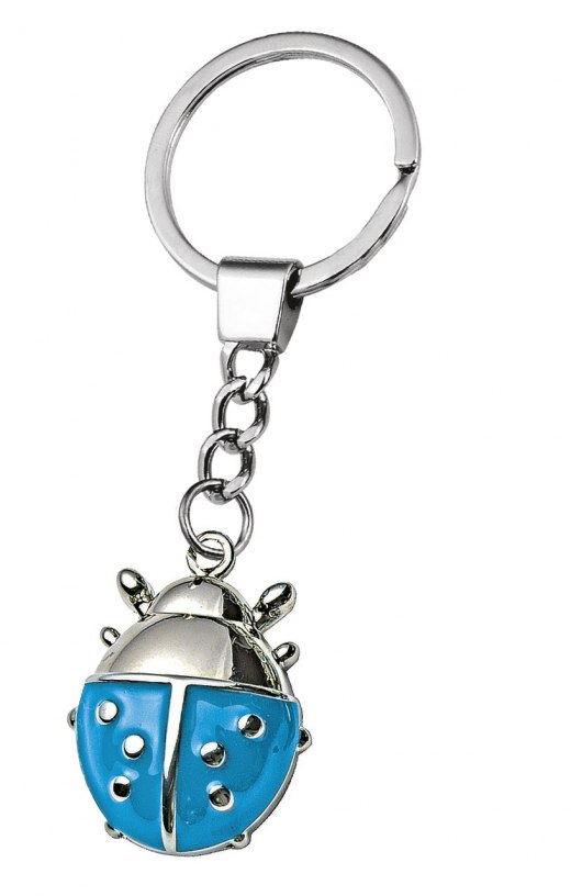 Portachiavi "Coccinella Azzurra"