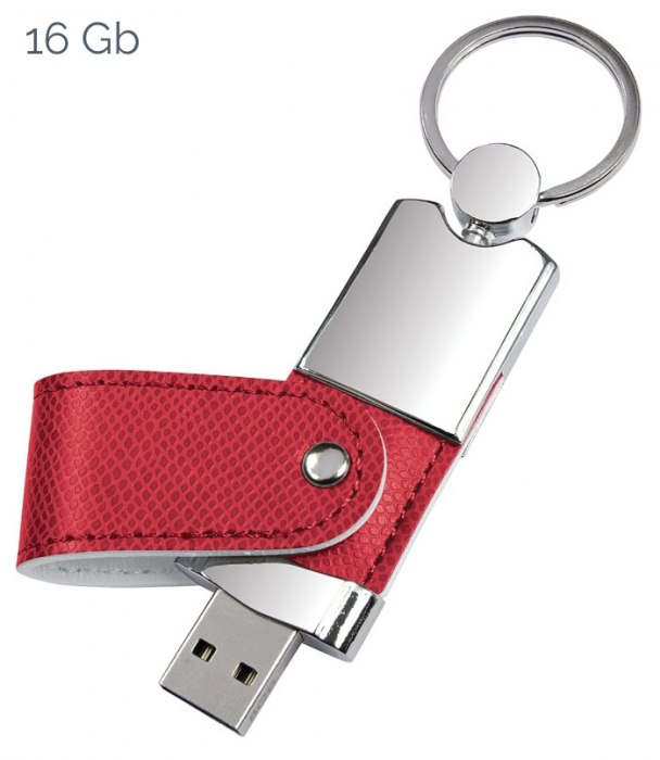 Usb Pelle Rossa