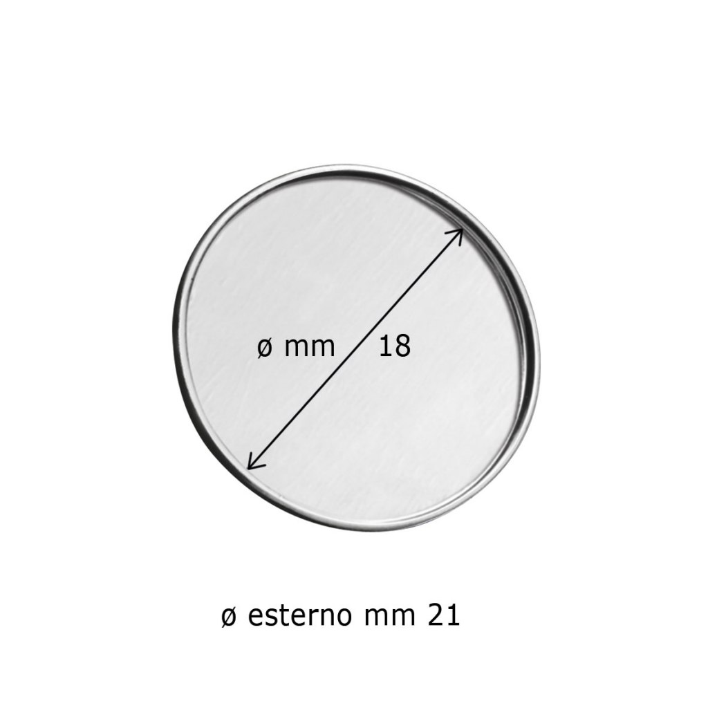 Pin Badge Metallo 21/18 Mm