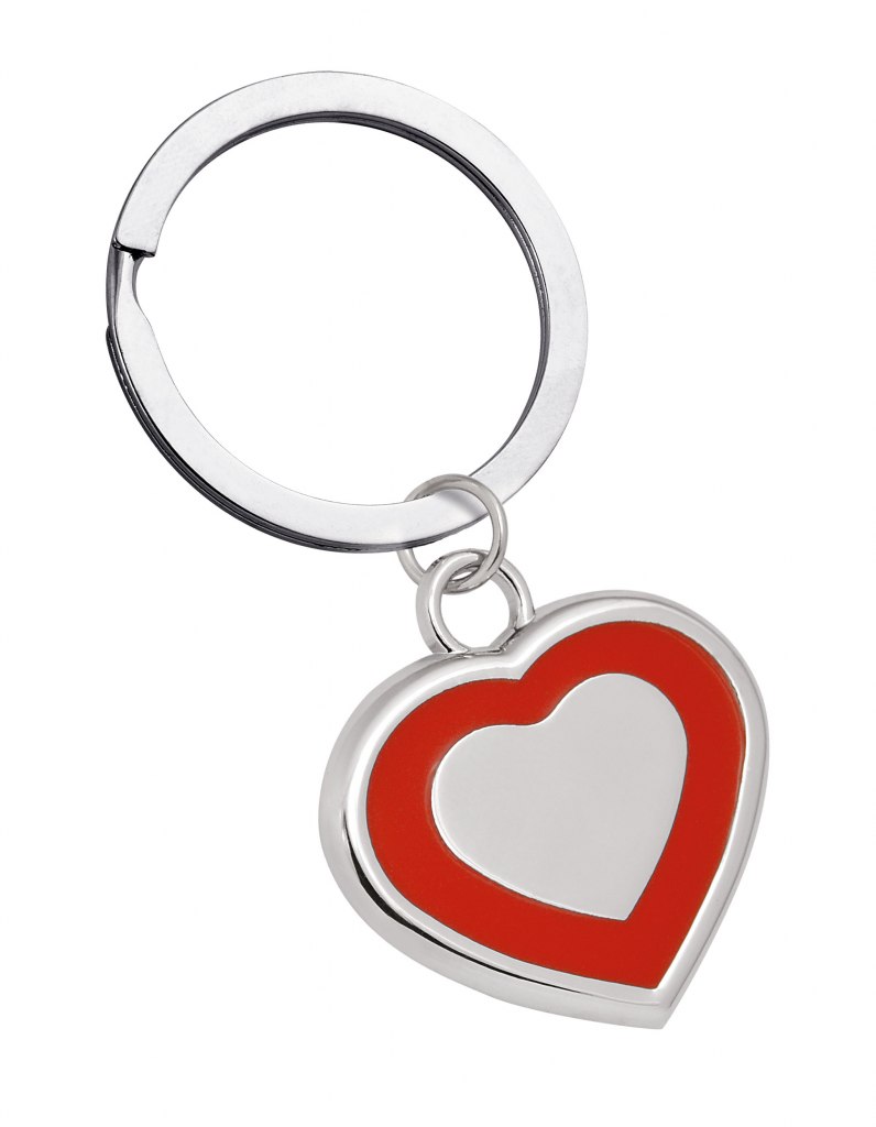 Pendente Cuore Rosso 25X30 Mm