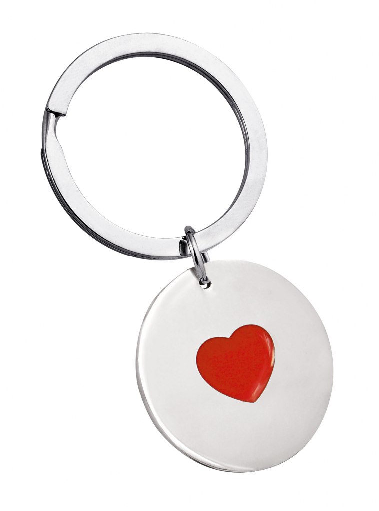 Pendente Tondo Cuore D=25 Mm