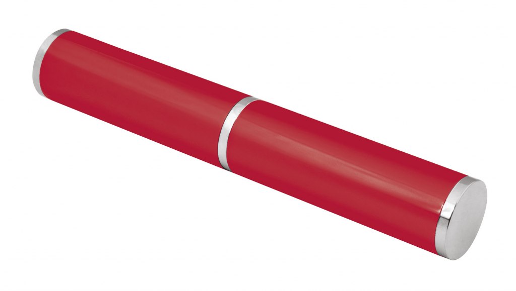 Box Alluminio Tondo Rosso-No Penna