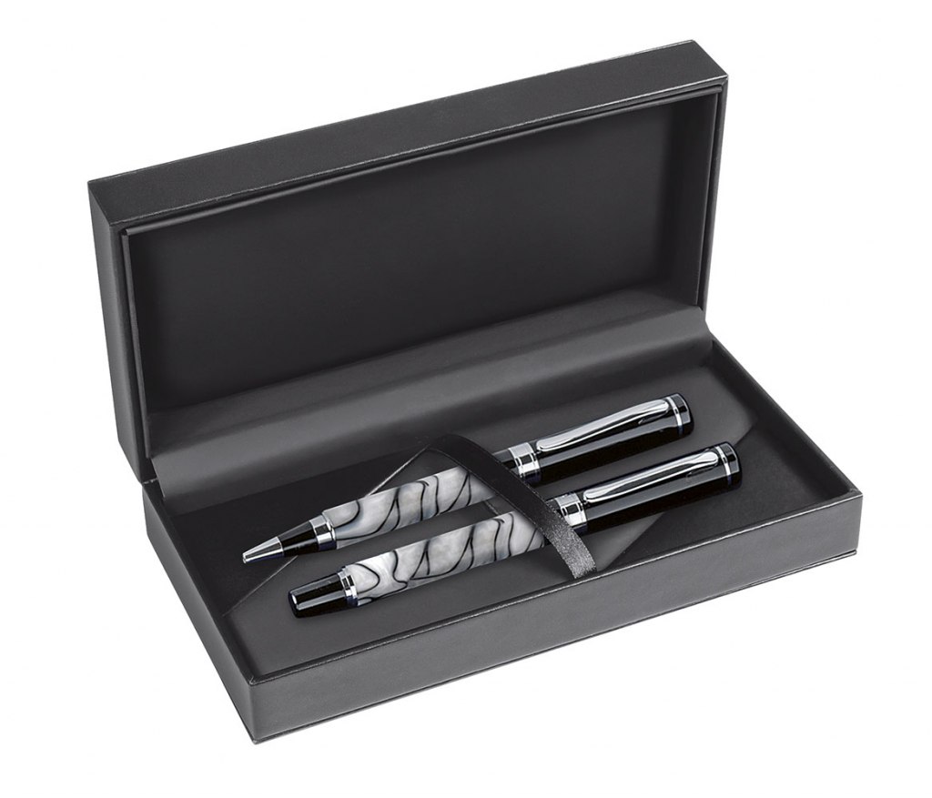 Box Pu Nera Per 1 O 2 Penne - No Penna
