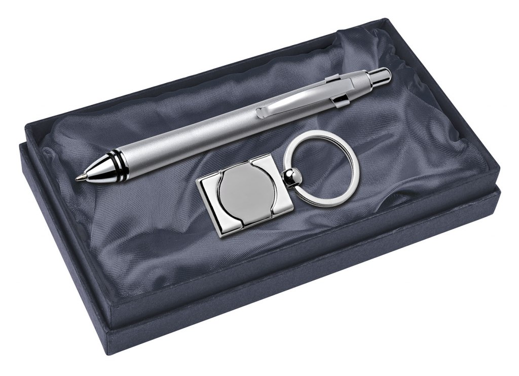 Set Penna E Portachiavi - Satinato