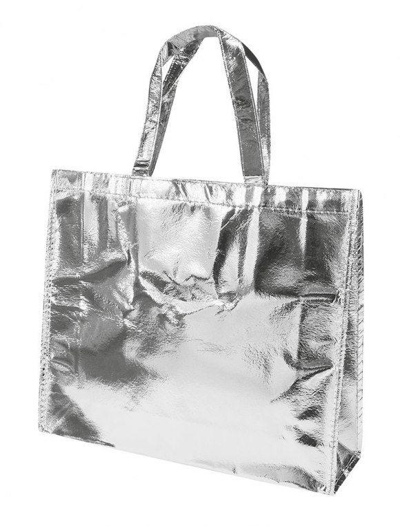 Shopping Bag Mirror Argento Outlet