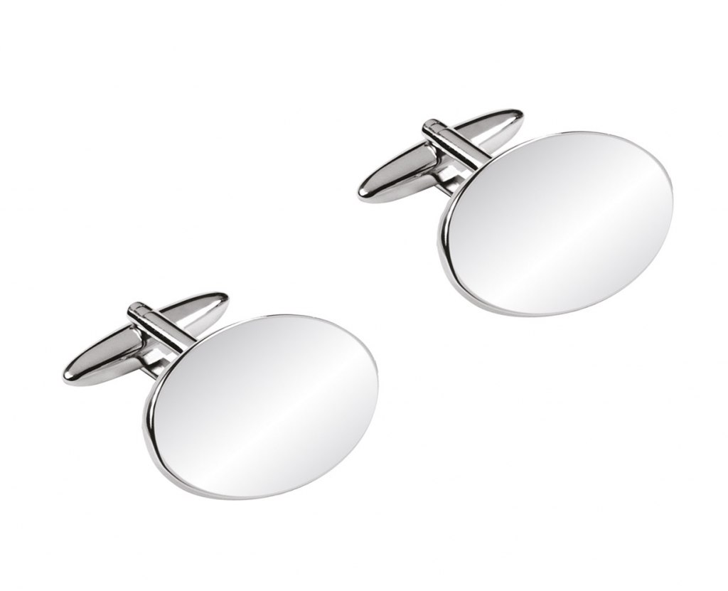 Gemelli Ovali 14.5 X 19.2 Mm - No Box