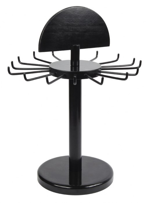 Espositore Portachiavi - Legno Nero
